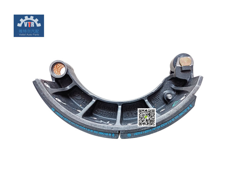 DZ90149346077   后制動(dòng)蹄總成    Rear brake shoe assembly  HANDE HDZ300 Drive axle braking system SHACMAN X3000
