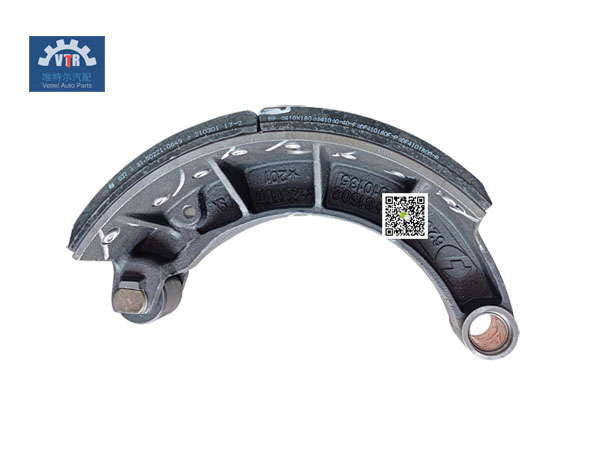 HD90009440028  前制動(dòng)蹄總成   Front brake shoe assembly   HANDE HDZ9.5 Front axle braking system SHACMAN X3000