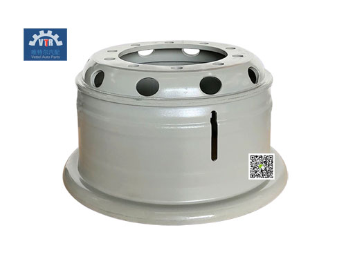 DZ9100610061 8,5-20兩件輻板式車輪 8,5-20 two-piece spoked wheels SHACMAN truck travel parts DZ9100610061 8,5-20兩件輻板式車輪 8,5-20 two-piece spoked wheels SHACMAN truck travel parts