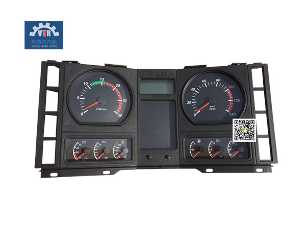DZ93189584140 組合儀表（電控發(fā)動(dòng)機(jī)、CAN）  Combination instrument (electronic control engine, CAN)  SHACMAN  F3000 F2000