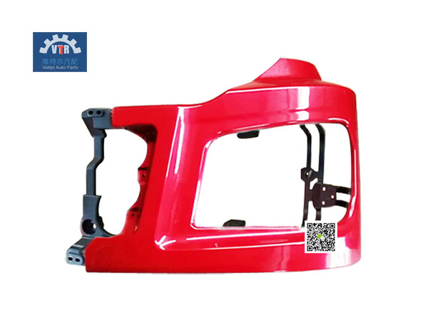 DZ96189622250  左側(cè)保險杠分裝總成-鐵杠  Left side bumper assembly - Iron bar  SHACMAN  M3000  17 articles  Truck chassis bumper parts