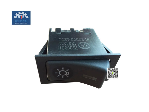 81.25505.6255 燈光翹板開關(guān)  Light warping switch  SHACMAN F2000 F3000