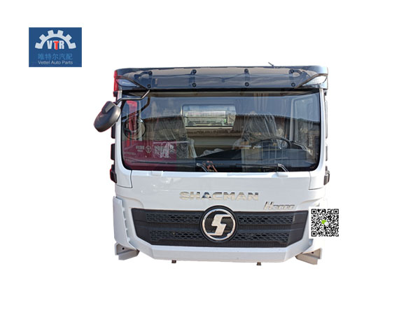 FDC15221100002Z- 加長半高頂駕駛室總成（H） Extended half top cab (H)  SHACMAN 新M3000  H3000  顏色：冰川白（金屬漆）