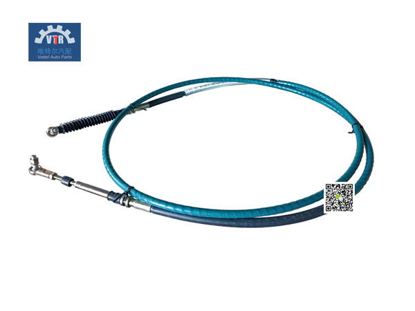 DZ96259240321  選檔軟軸  File selection flexible shaft  SHACMAN F2000  F3000  size：3900mm  weight：4.4kg